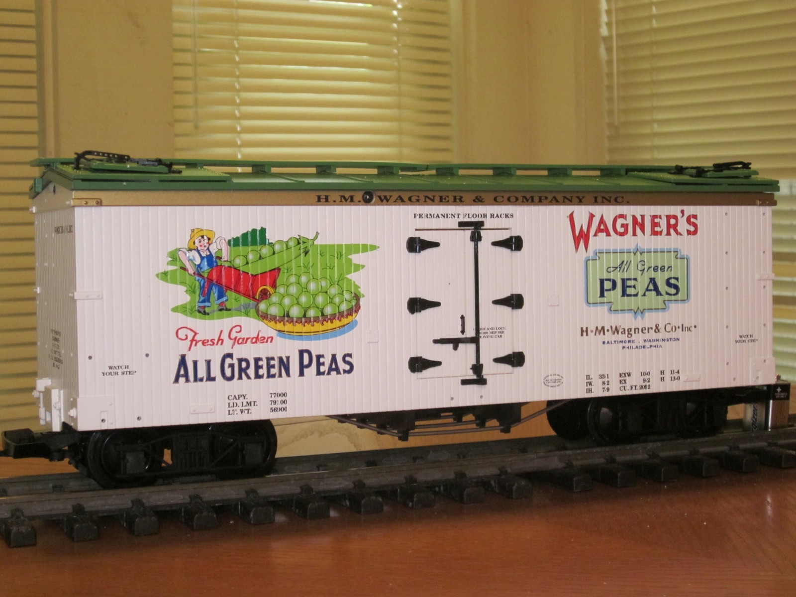 R16334 Wagners All Green Peas