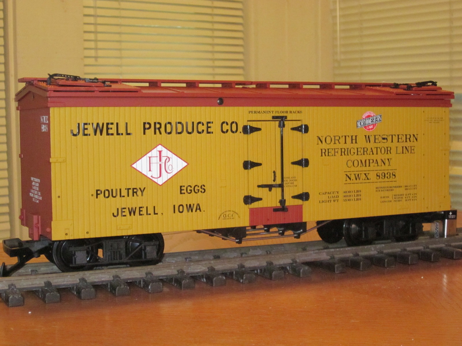 R16377 North Western Refrigerator Line Jewel Produce NWS 8938