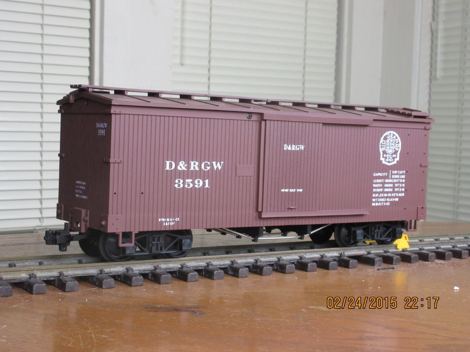 R1949 C Box Car D&RGW # 3591