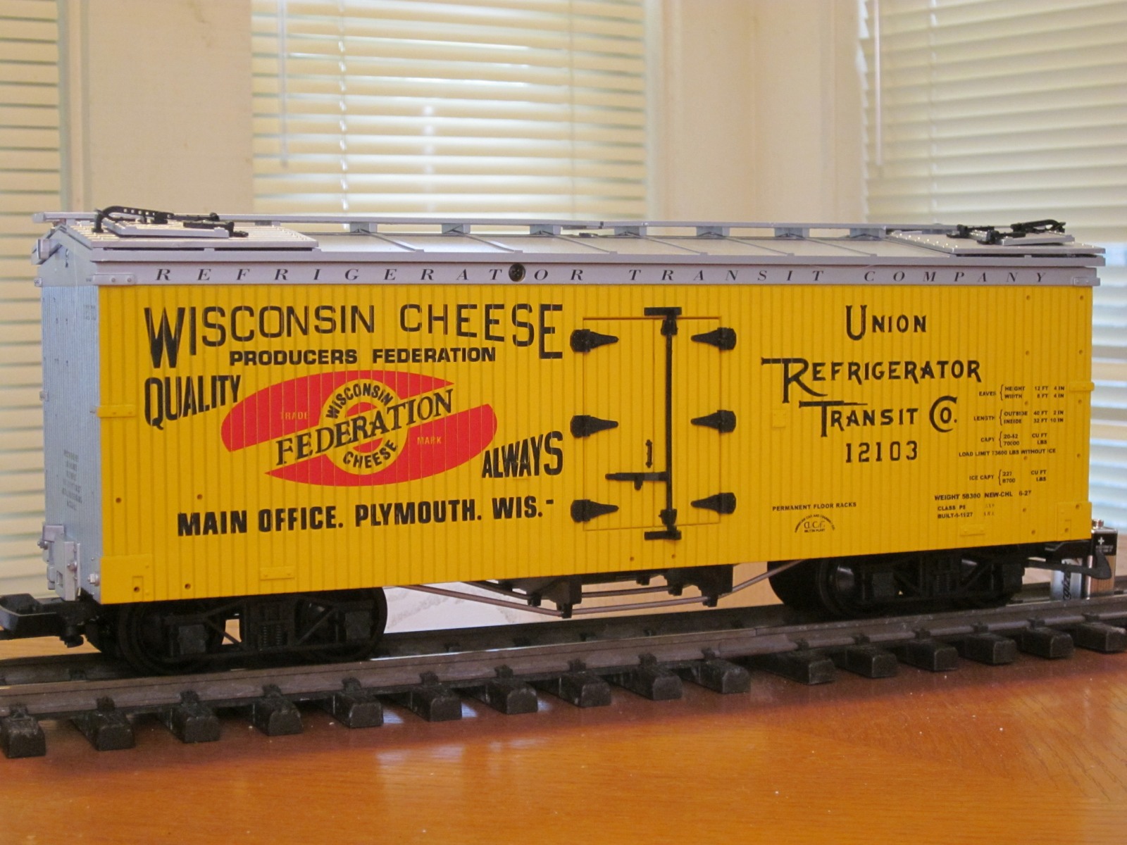 R16313 Wisconsin Cheese Producers Federation URTCo 12103