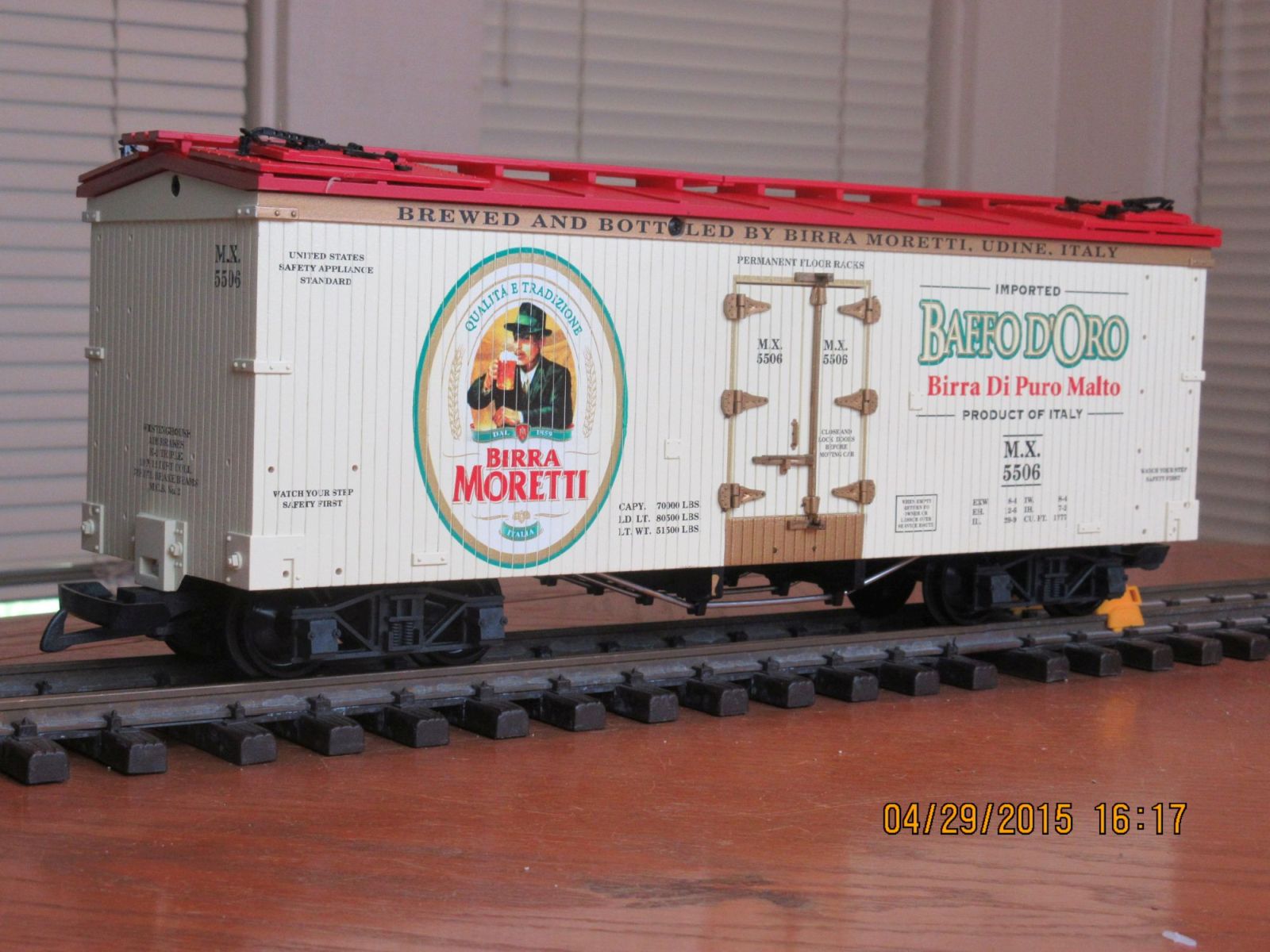 R16480 Birra Moretti Baffo D Oro MX 5506