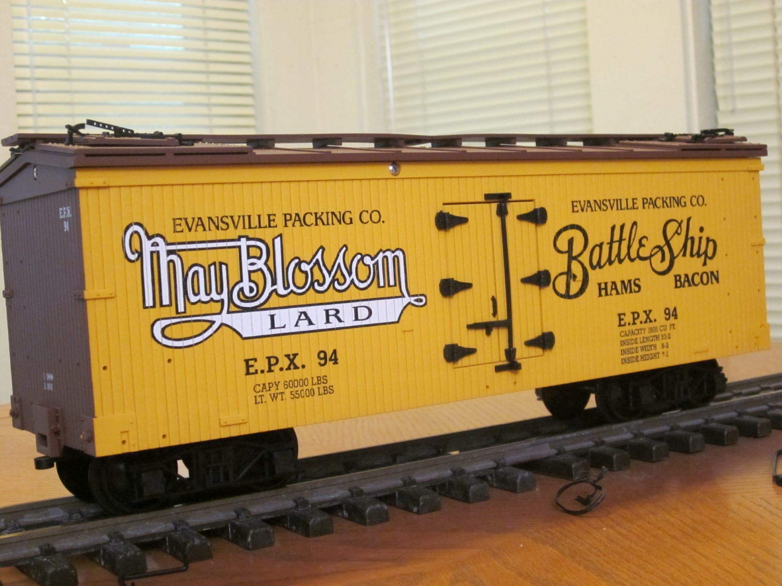 R1602 Evansville Packing (May Blossom Lard) EPX 94