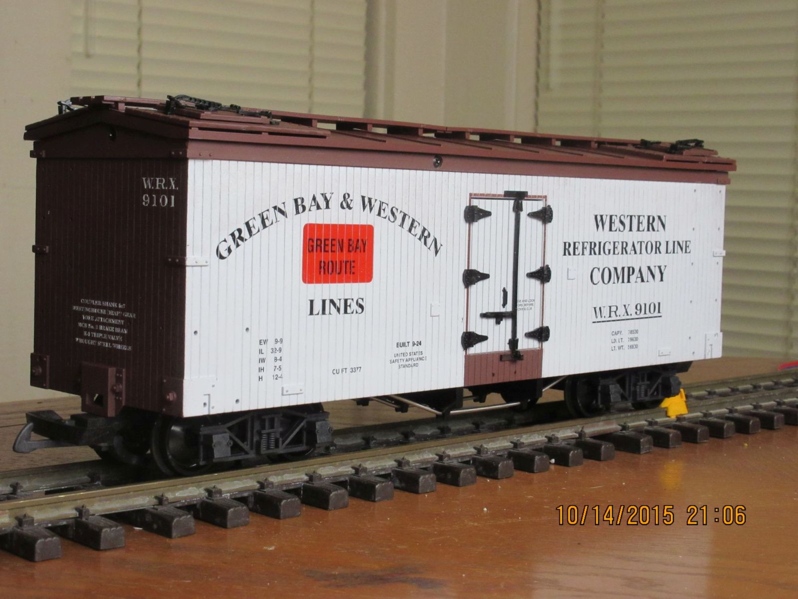 R16493 B Green Bay & Western WRX 9101