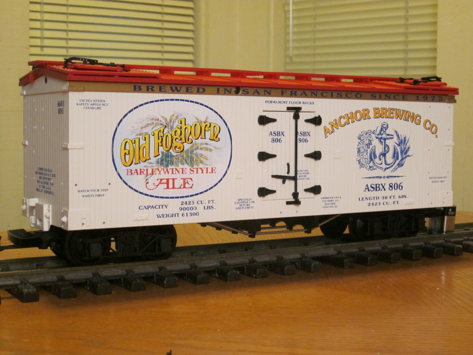 R16367 Anchor Brewing Old Foghorn Ale ASBX 806