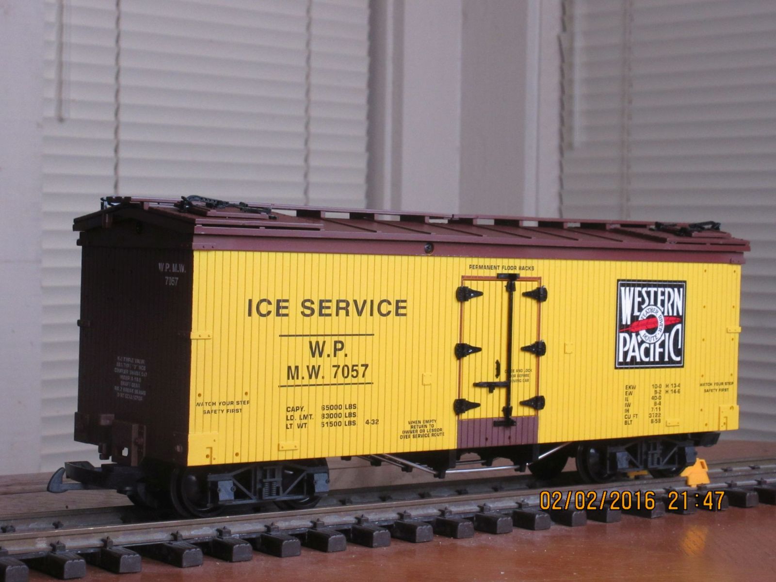 R16488 C Western Pacific WP 7057