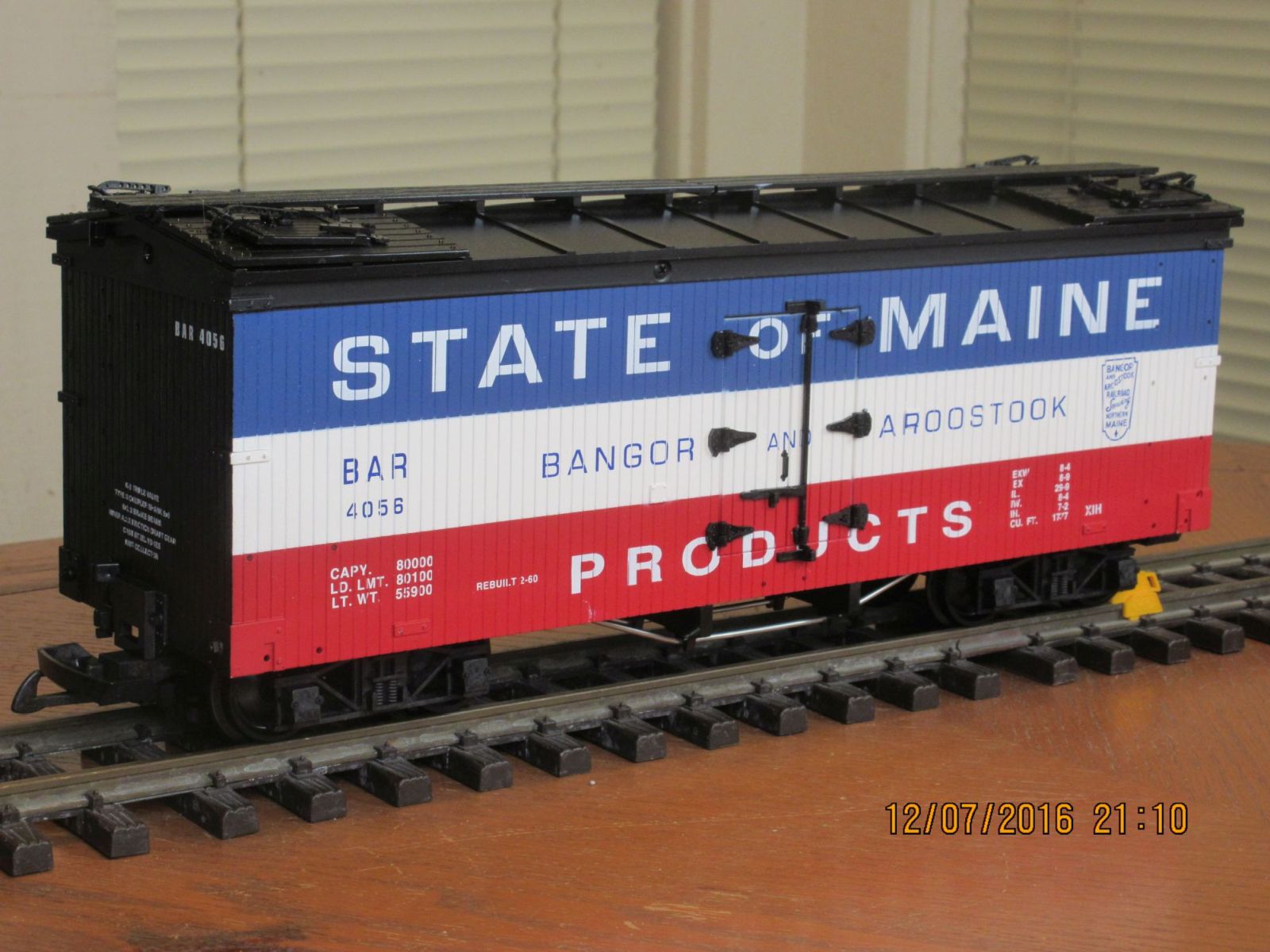 R16006 A Reefer State Of Maine BAR 4056 (RWB Black)
