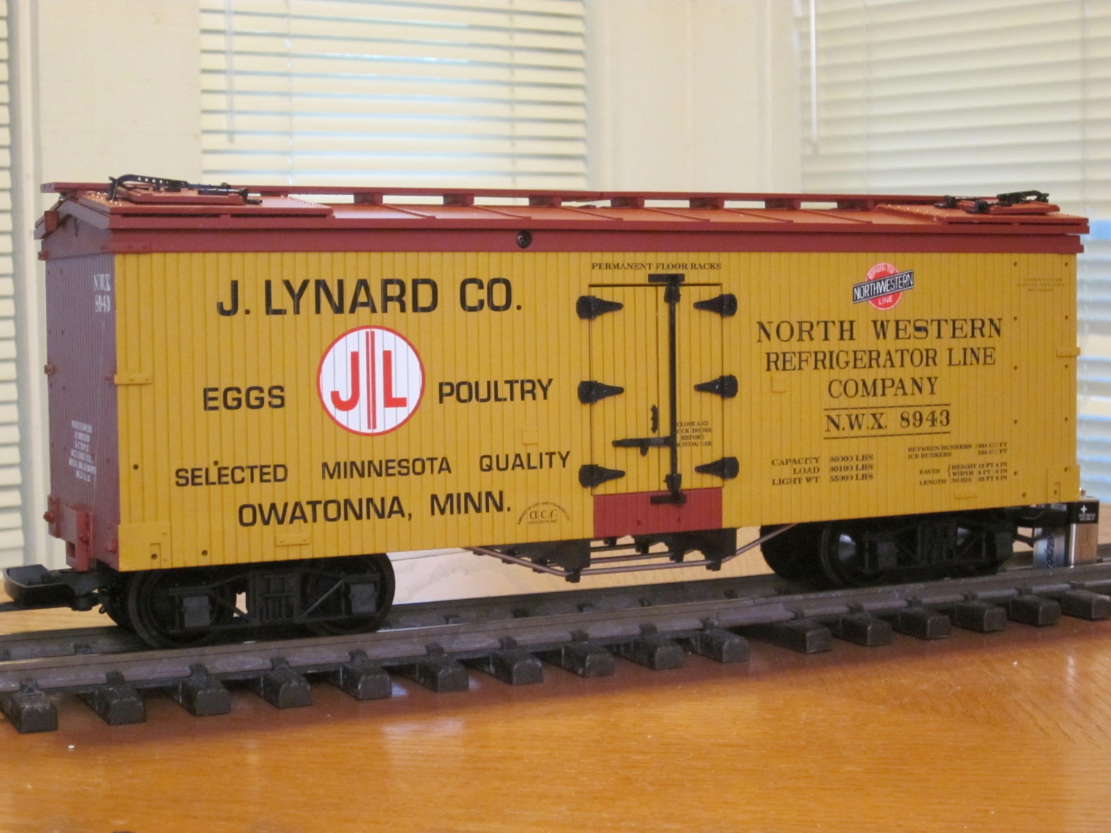 R16378 North Western Refrigerator Line J Lynard Poultry NWX 8943