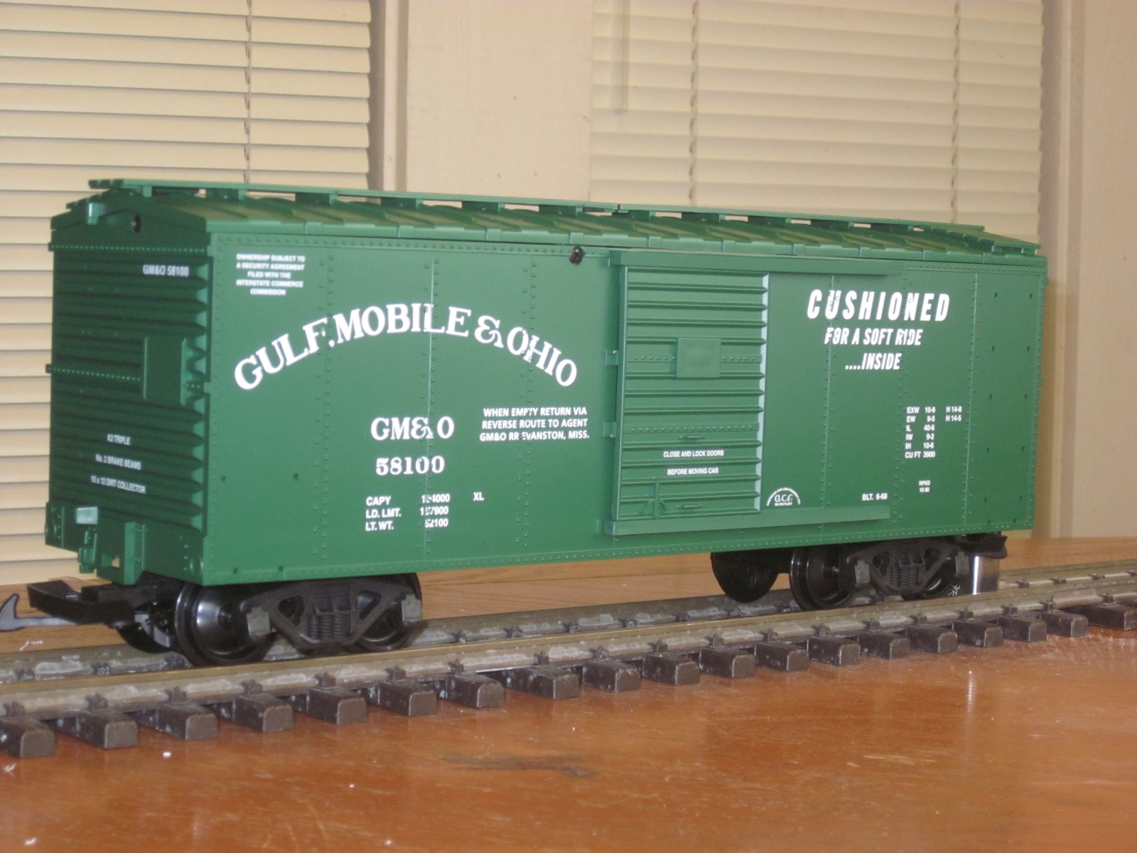 R19092A Gulf Mobile & Ohio #GM&O 2058100