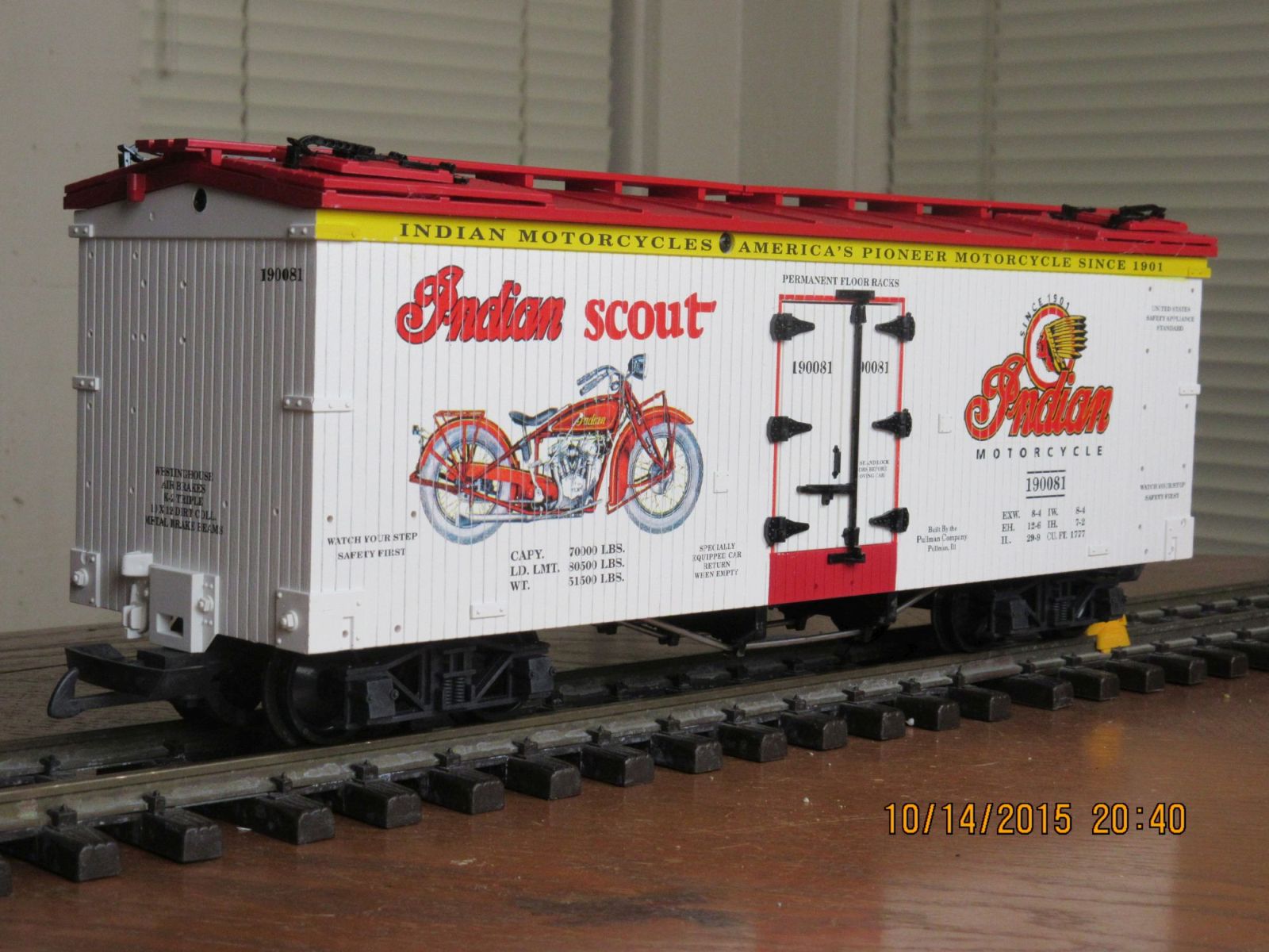 R16482 Reefer Indian Motorcycle 190081