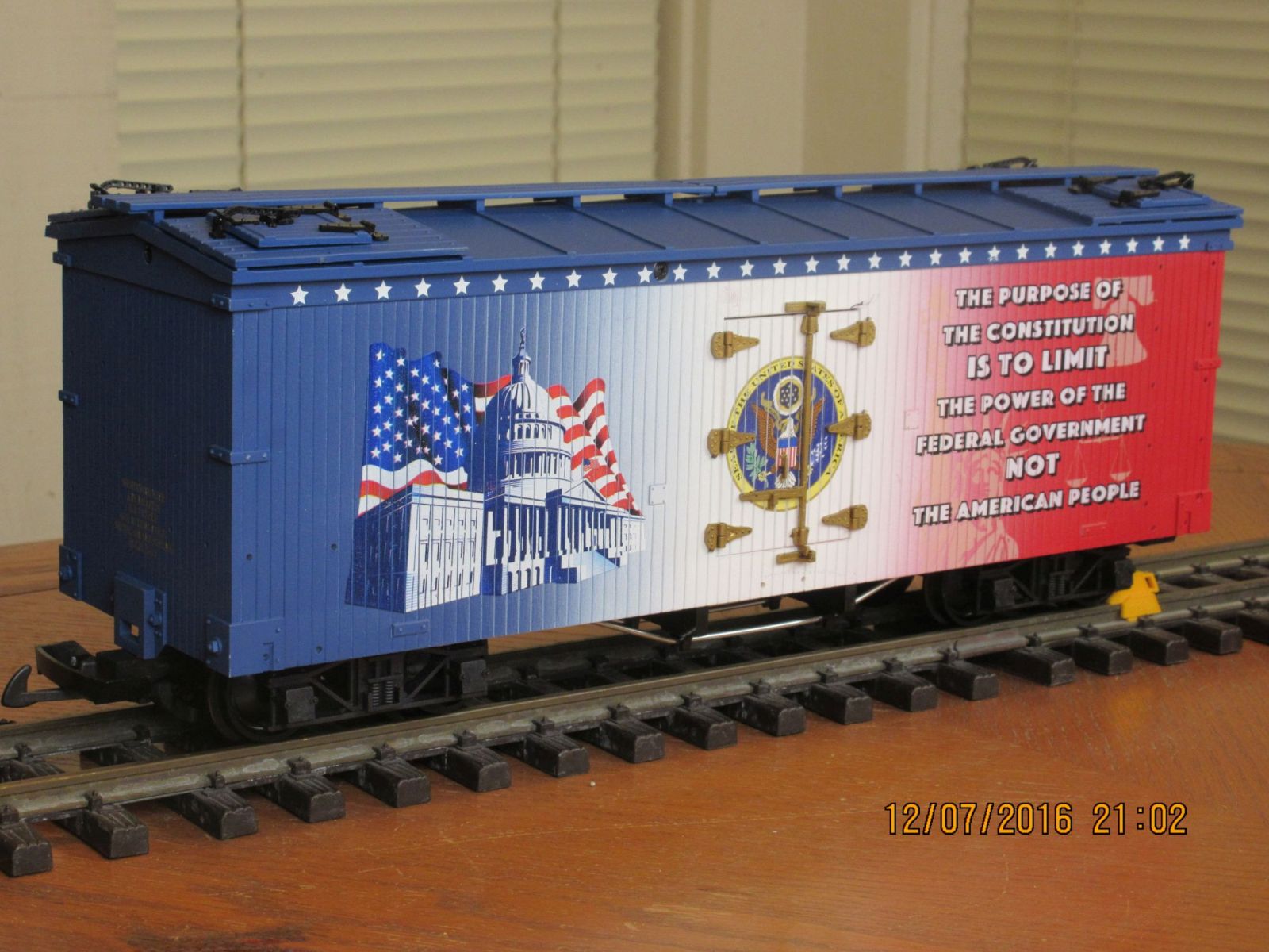 R16000 Reefer The Purpose Of The Constitution (RWB Blue)