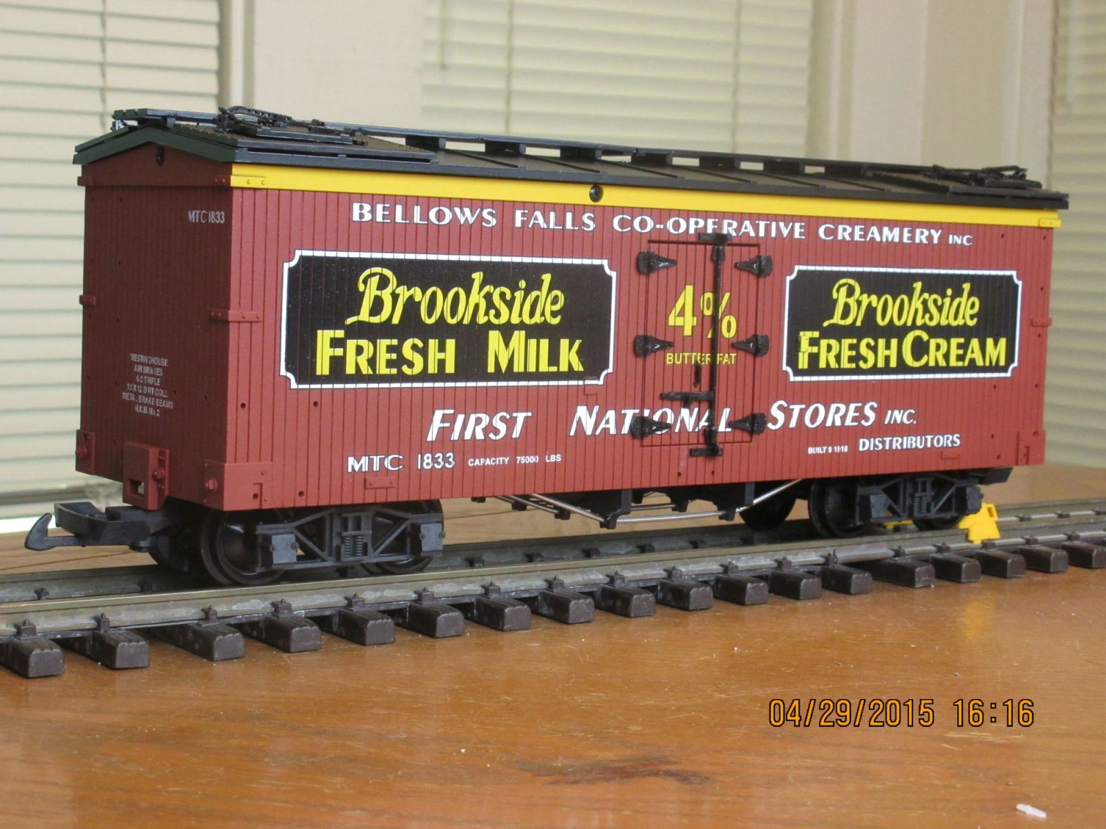 R16479 Brookside Creamery MTC 1833