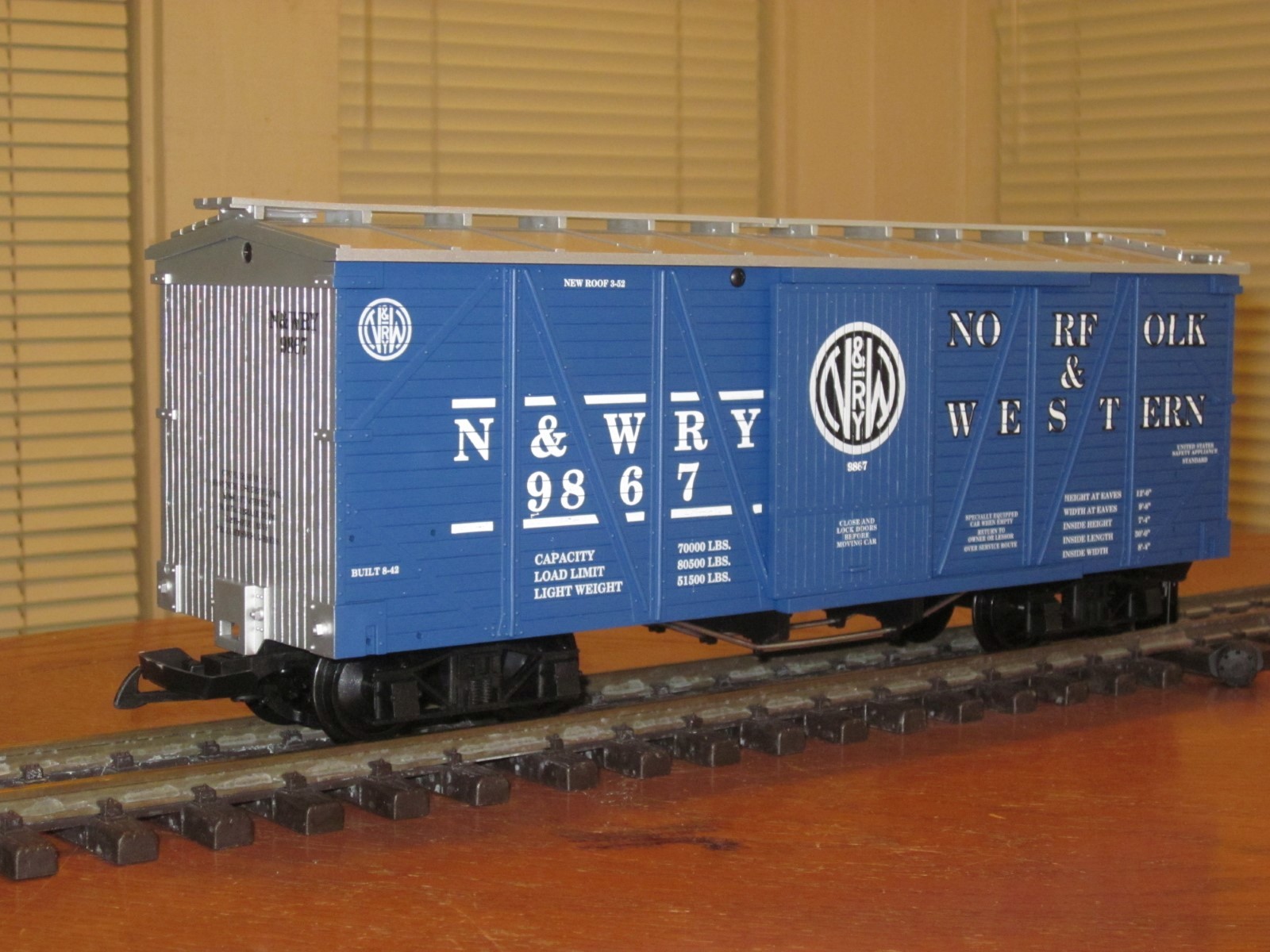 R1448A Norfolk&Western N&WRy 9867