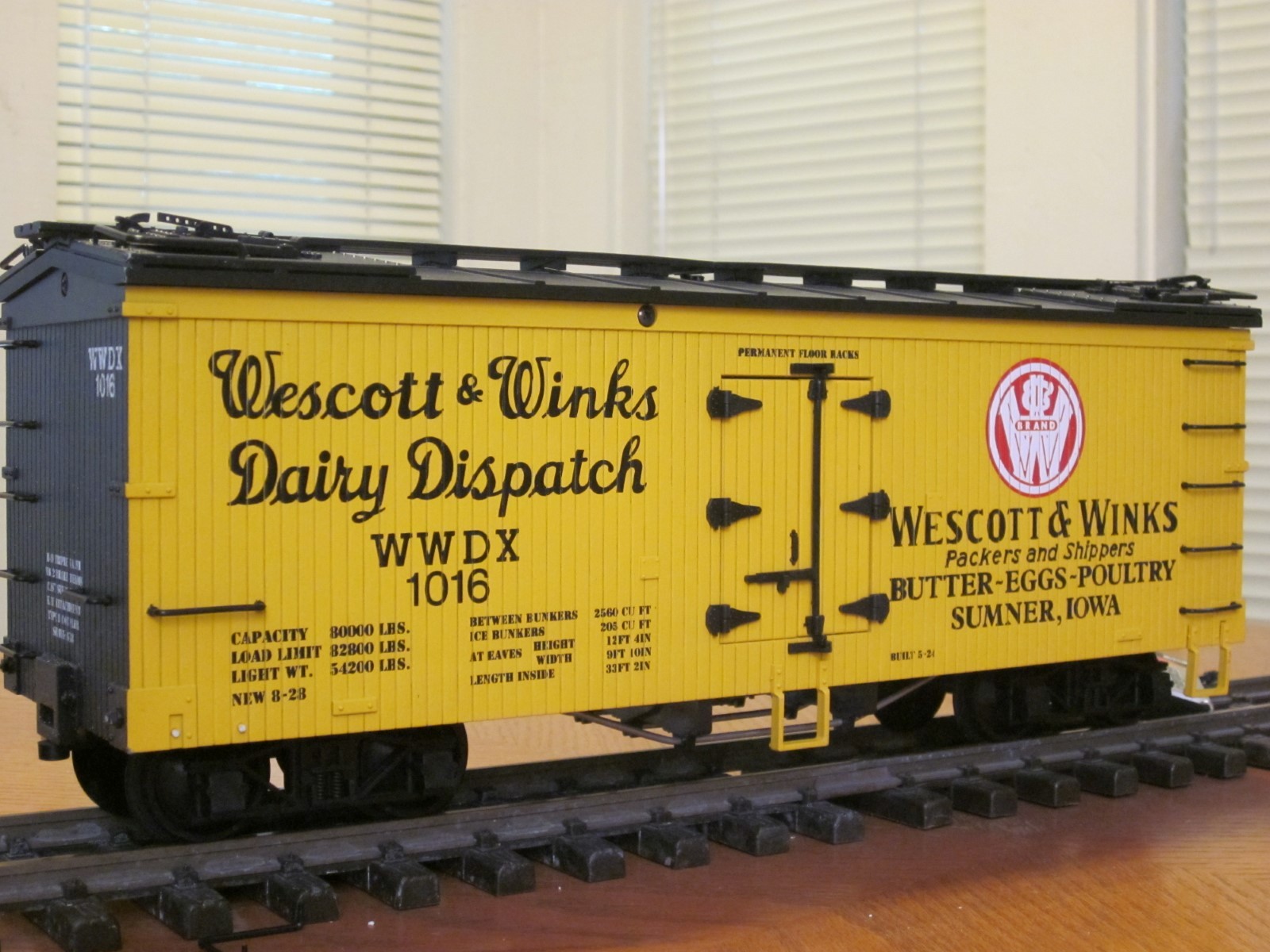 R1662 Wescott & Winks Dairy WWDX 1016