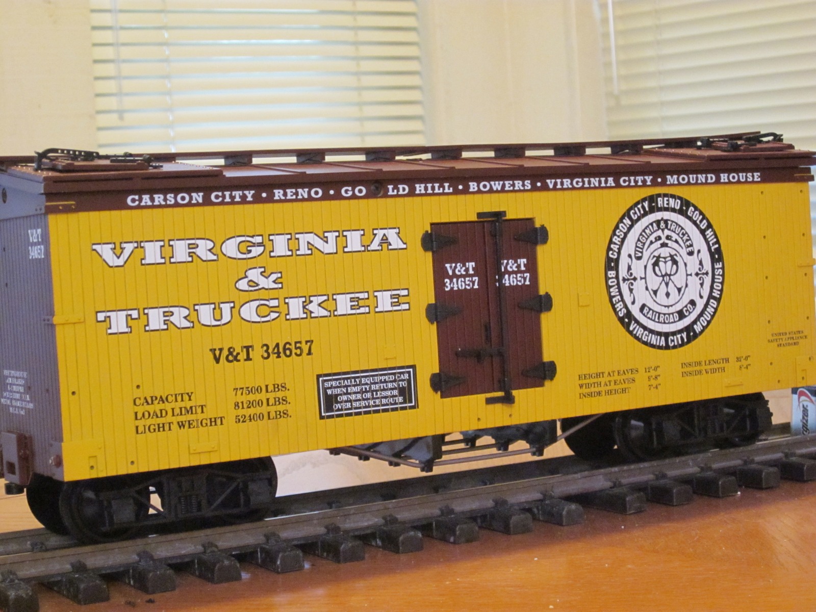 R16114 Virginia&Truckee V&T 34657