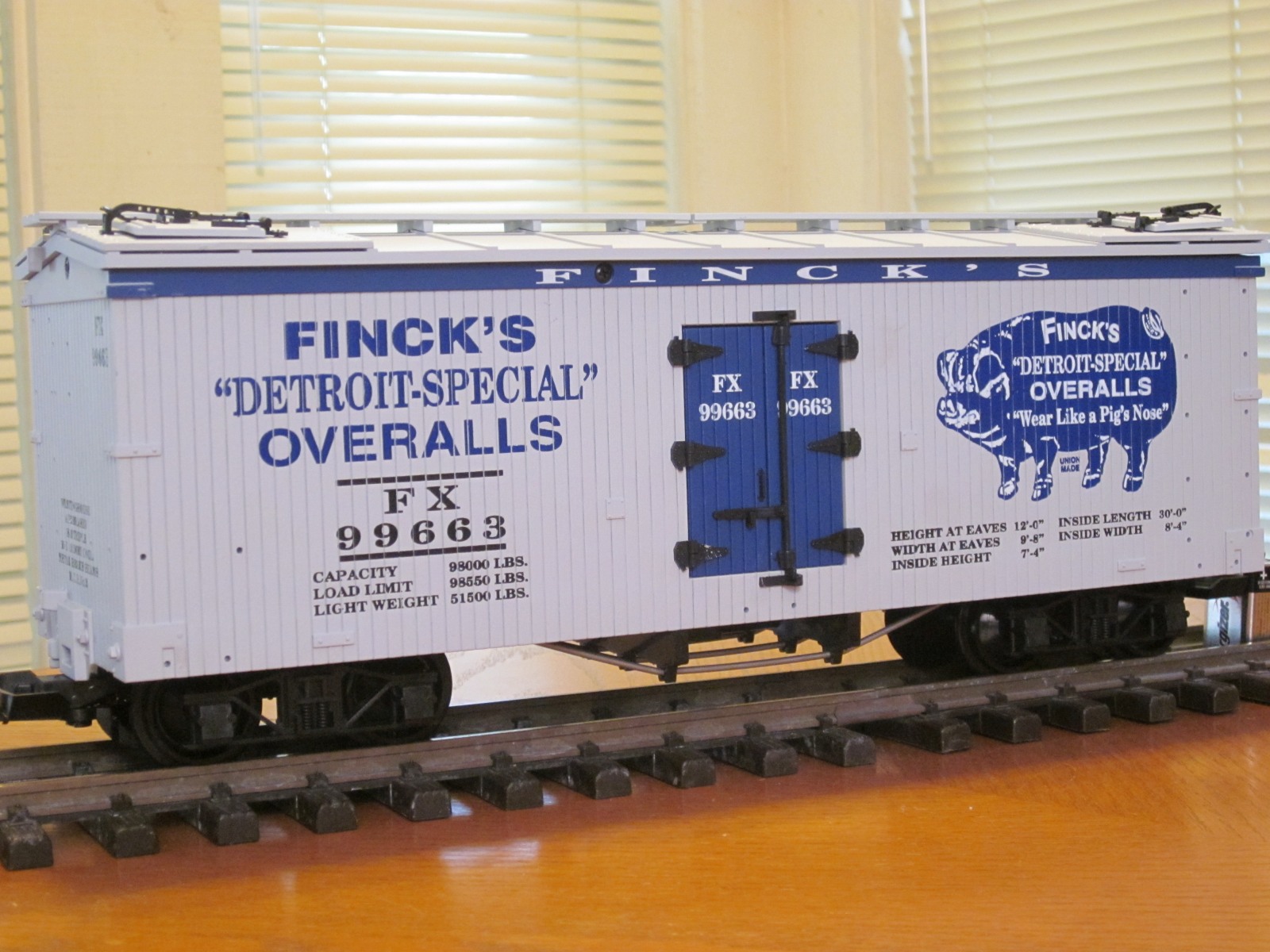 R16166 Fincks Overalls FX 99663