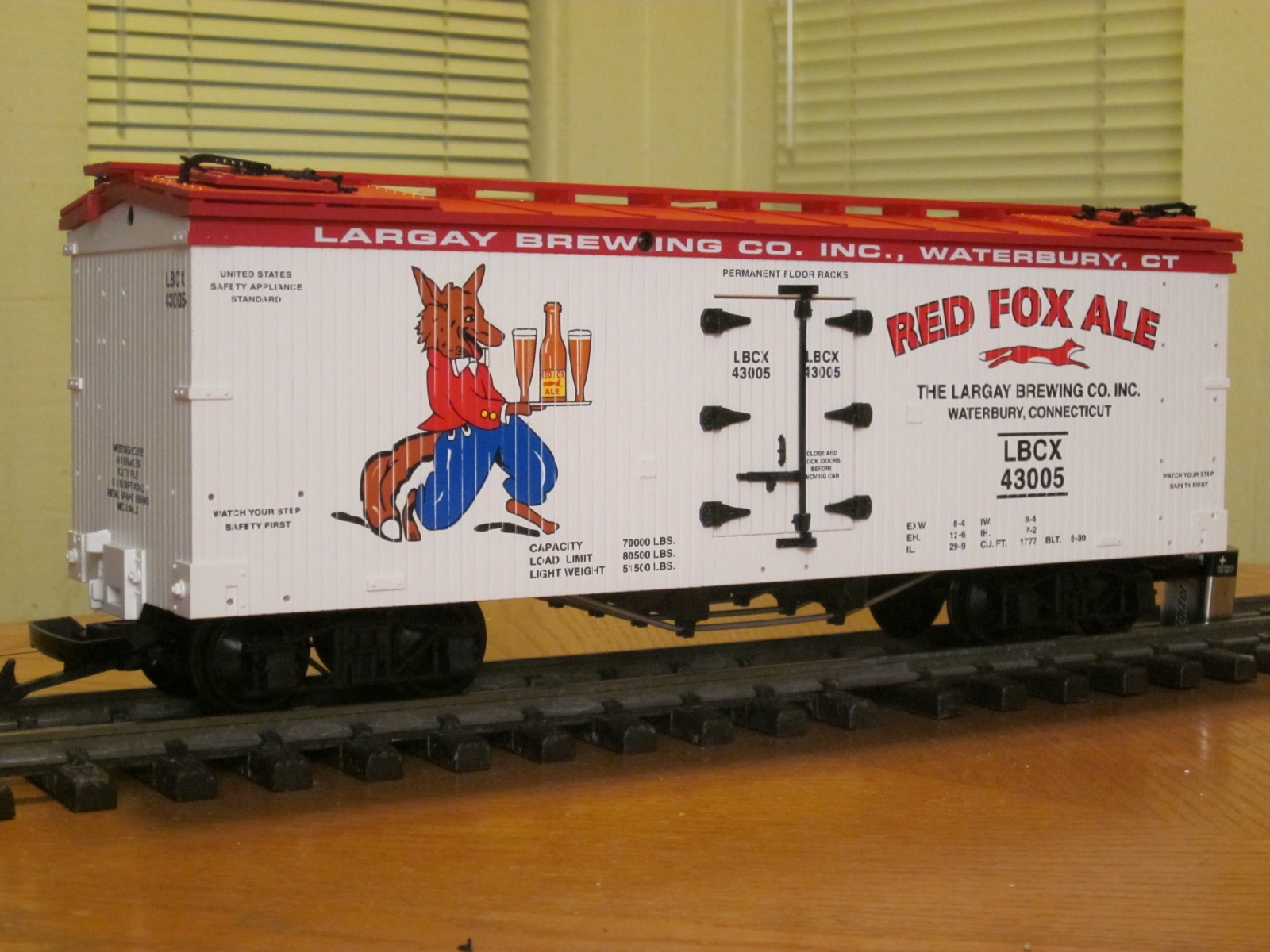 R16369 Largay Brewing Red Fox Ale LBCX 43005