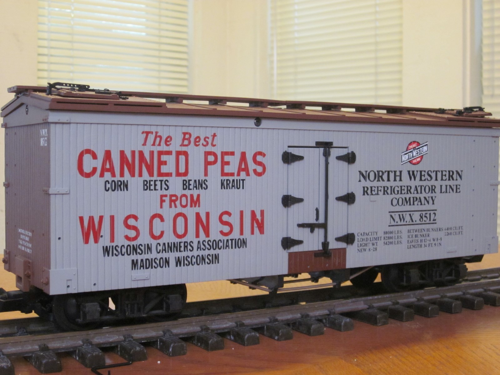 R1653 Northwestern Canned Peas NWX 8512