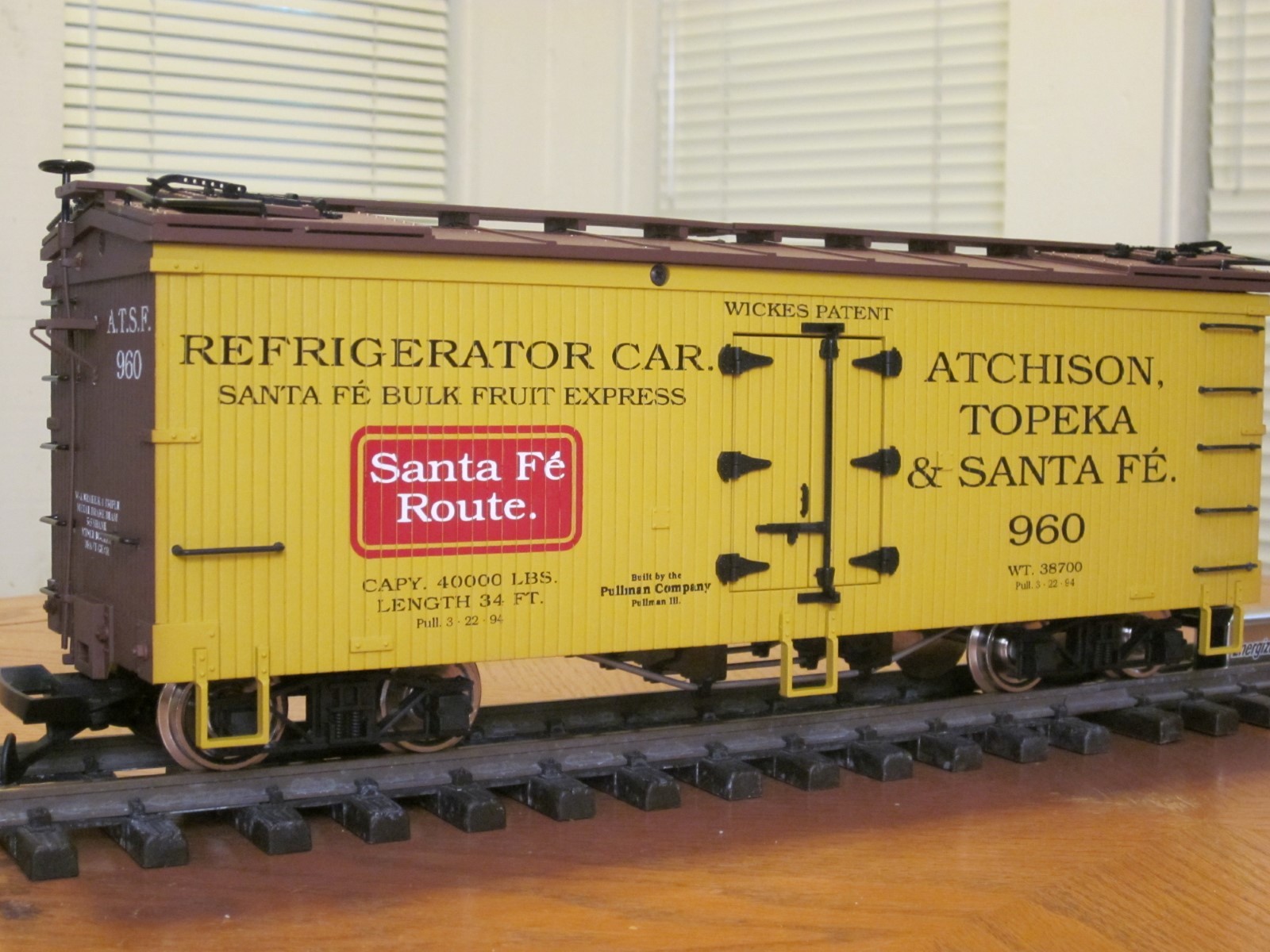 R1679 Santa Fe Route ATSF 960
