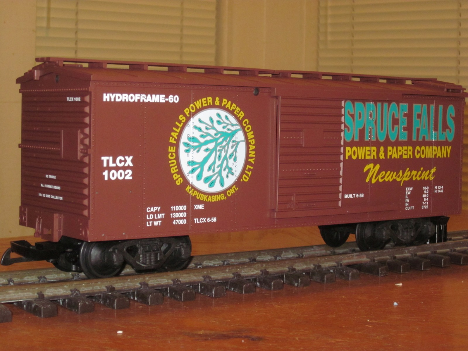 R19020 - Spruce Falls Power&Paper - TLCX 1002