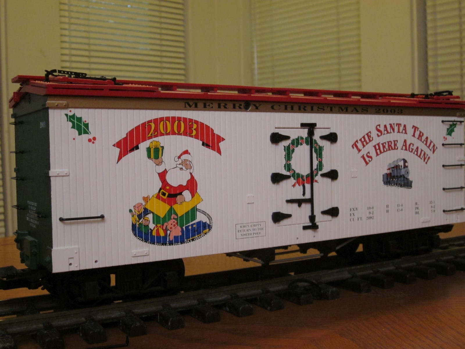 2003 Annual Christmas R13021 Reefer