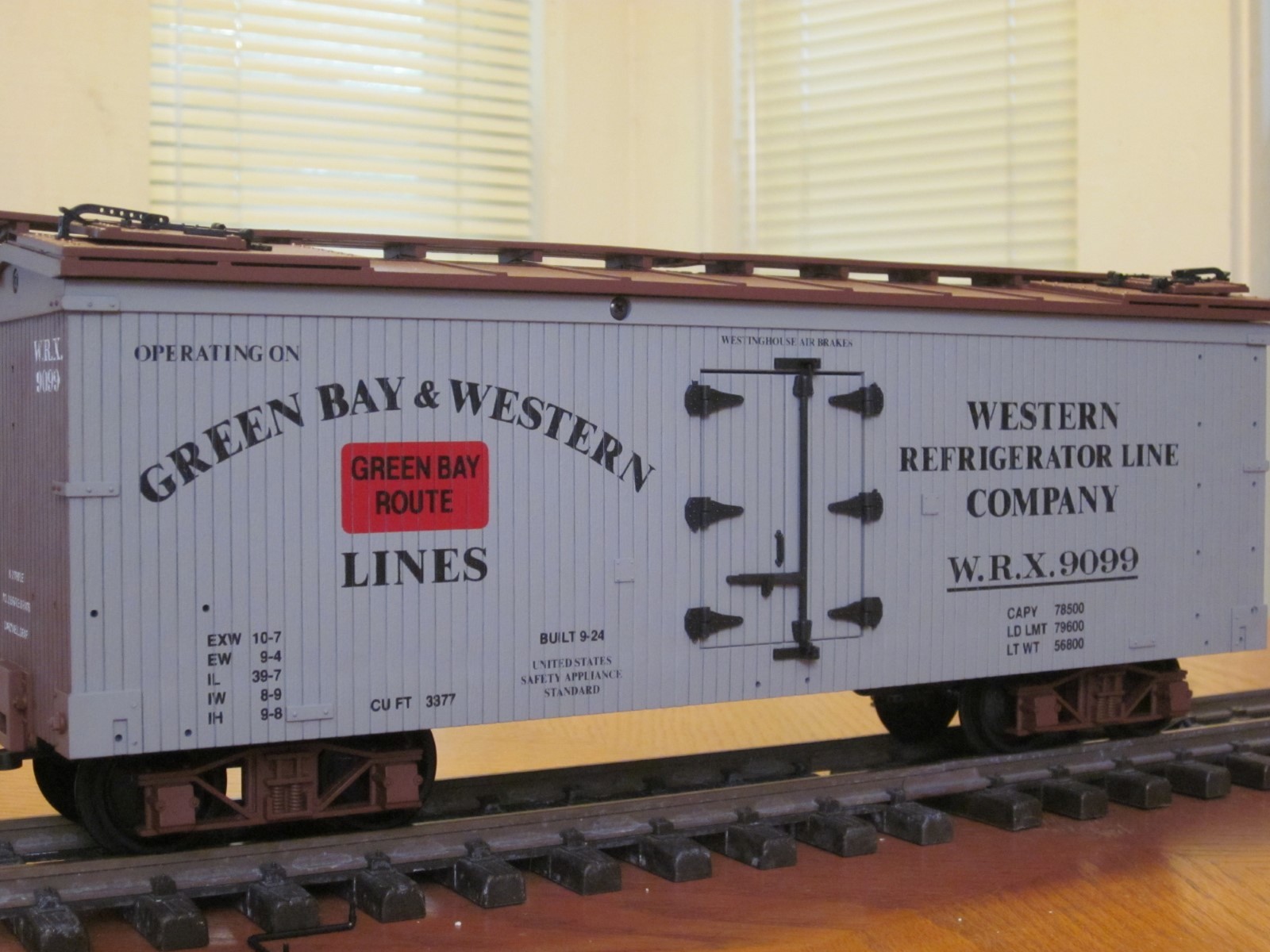 R1636 Green Bay & Western WRX 9099