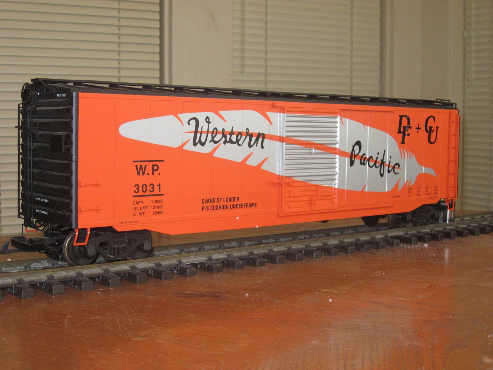 R19321A Western Pacific #WP 203031