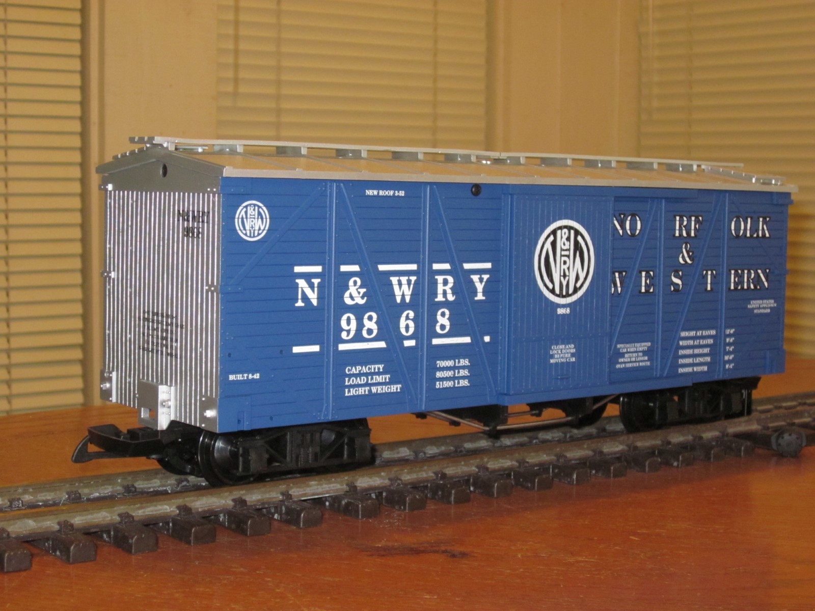 R1448B Norfolk&Western N&WRy 9868