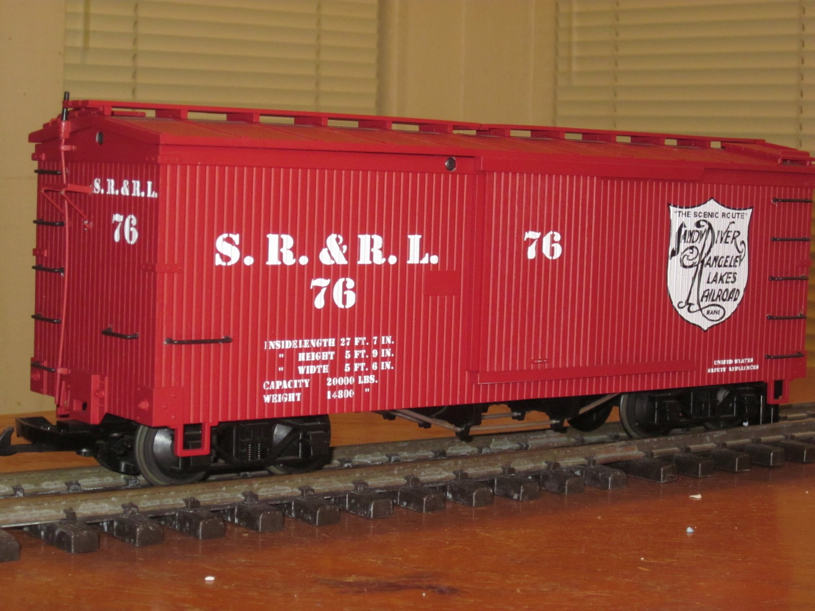 R19018 - Sandy River&Rangeley Lakes - SR&RL 76