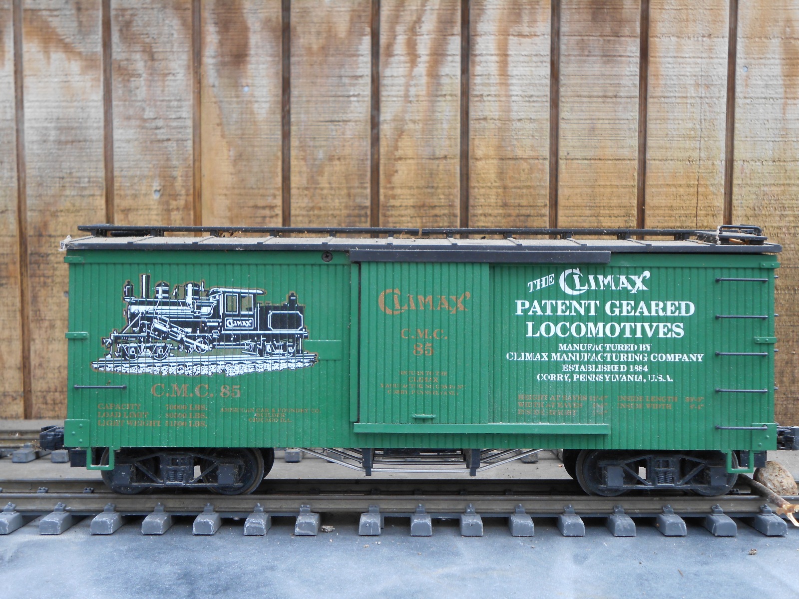R19063 Climax Locomotive #85