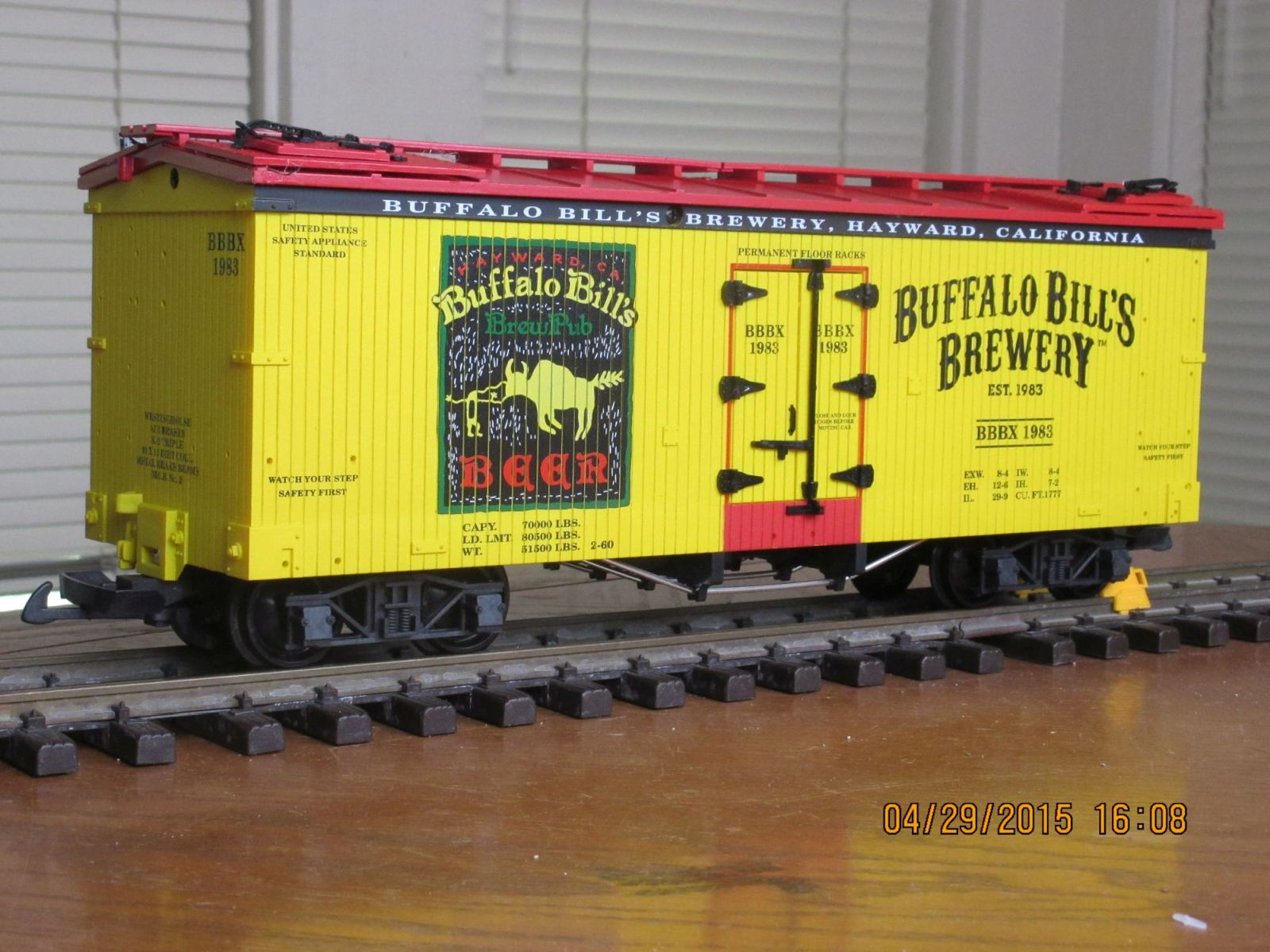R16472 Buffalo Bills Beer BBBX 1983