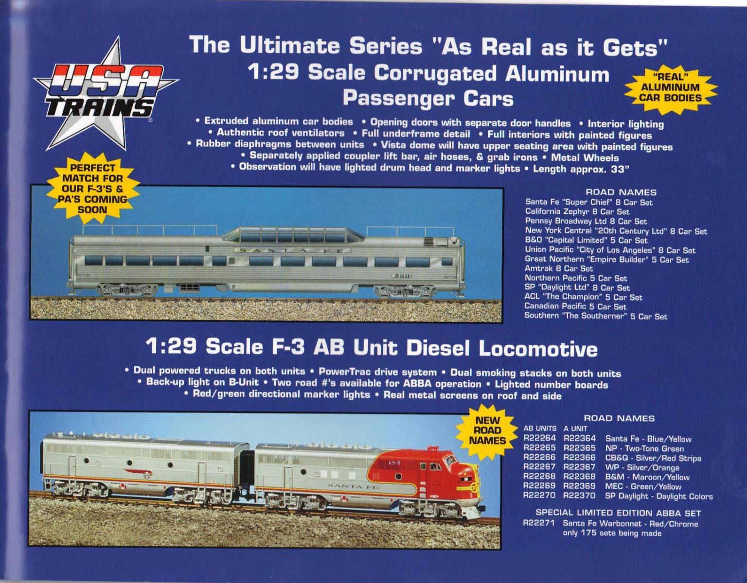 2001 USA Trains 13
