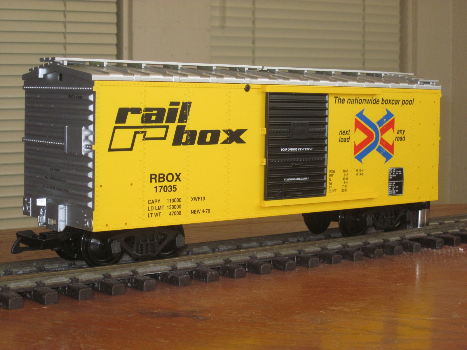 R19070B Railbox #RBOX 17035