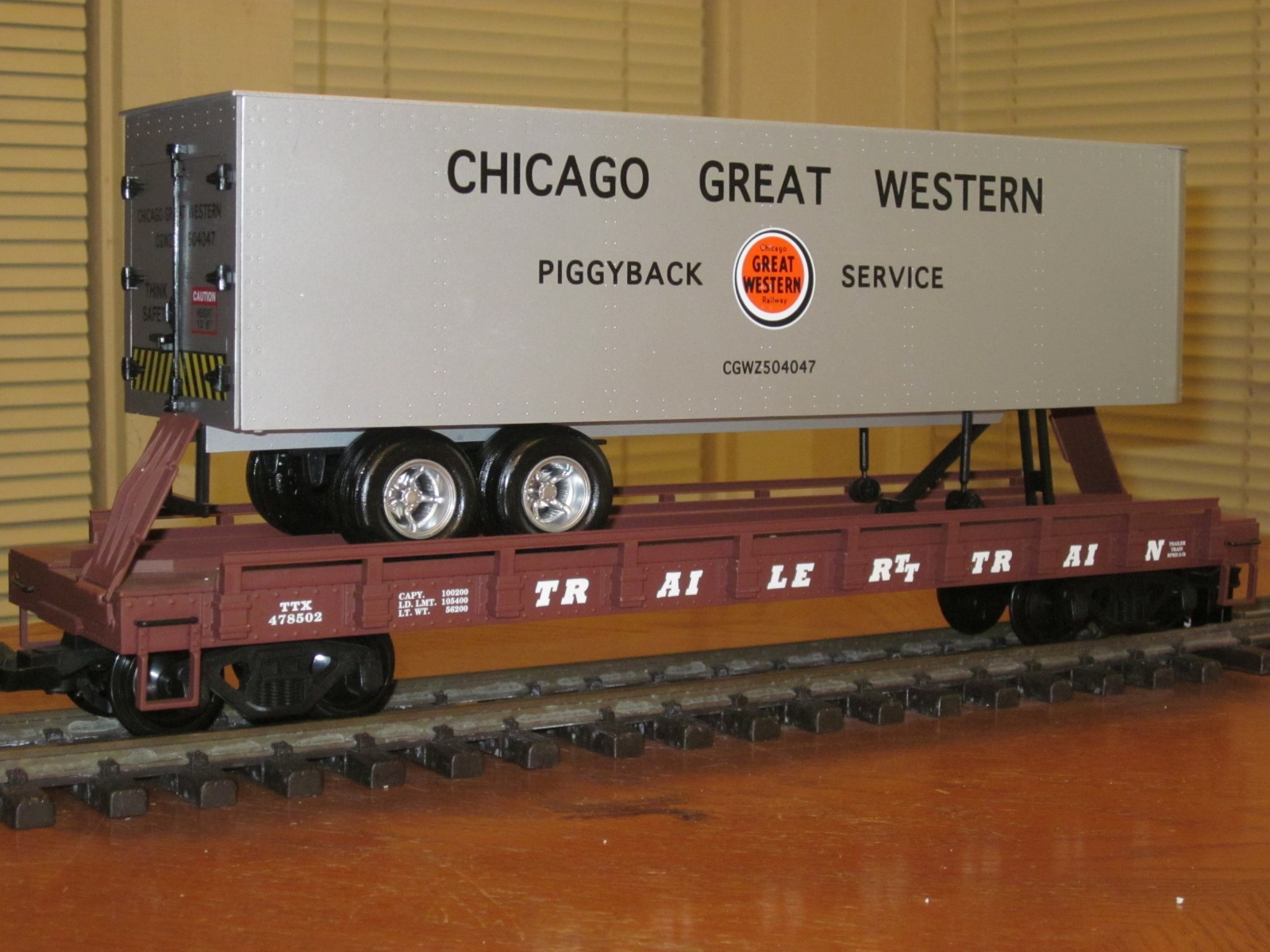 R17023 Chicago Great Western TTX 478502