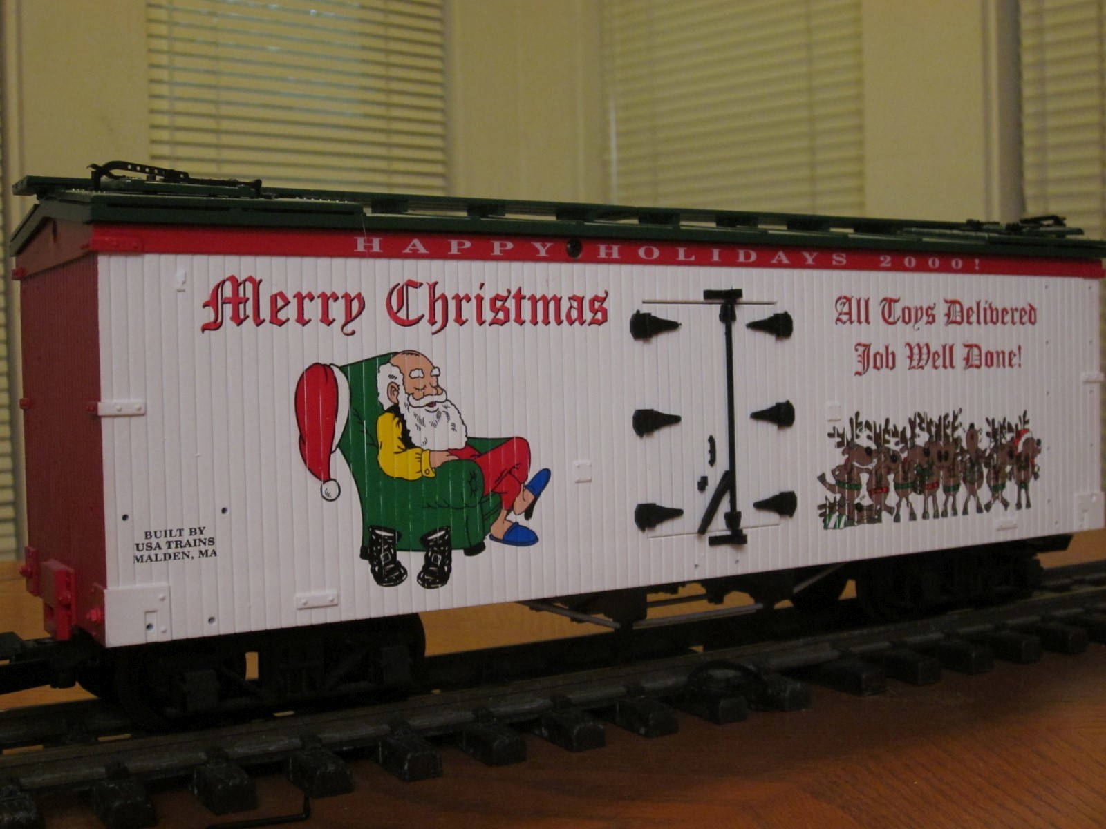 2000 Annual Christmas R13018 Reefer Rudolphs Nose Lights