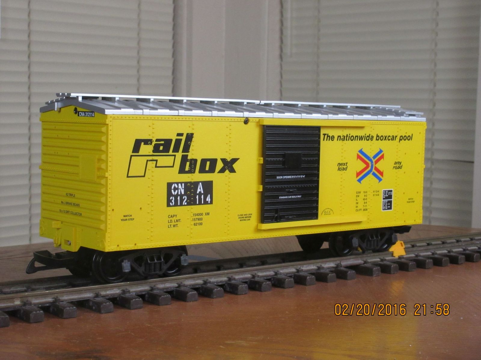 R19100B Railbox CN CNA 312114