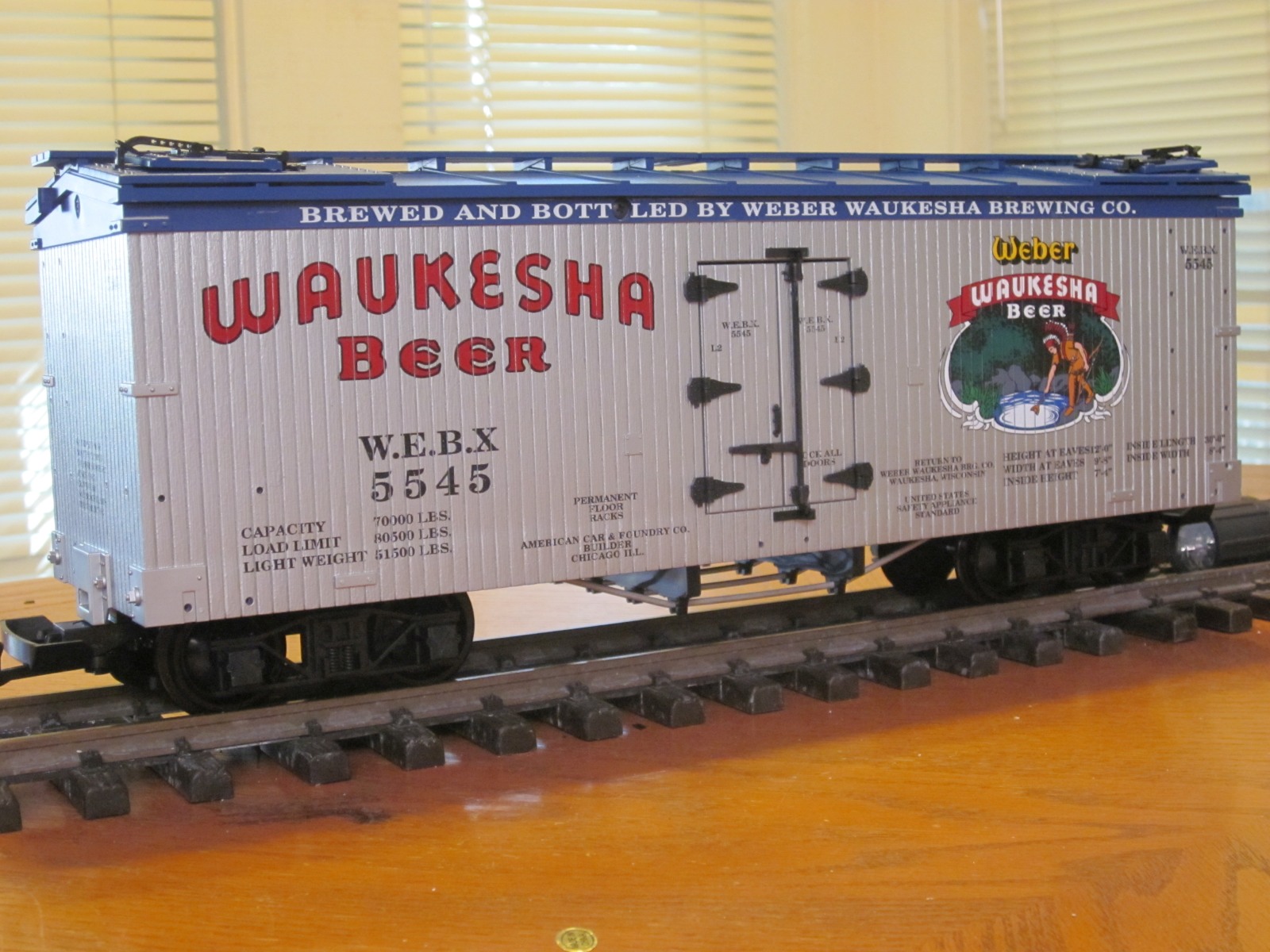 R16201 Weber Waukesha Beer WEBX 5545