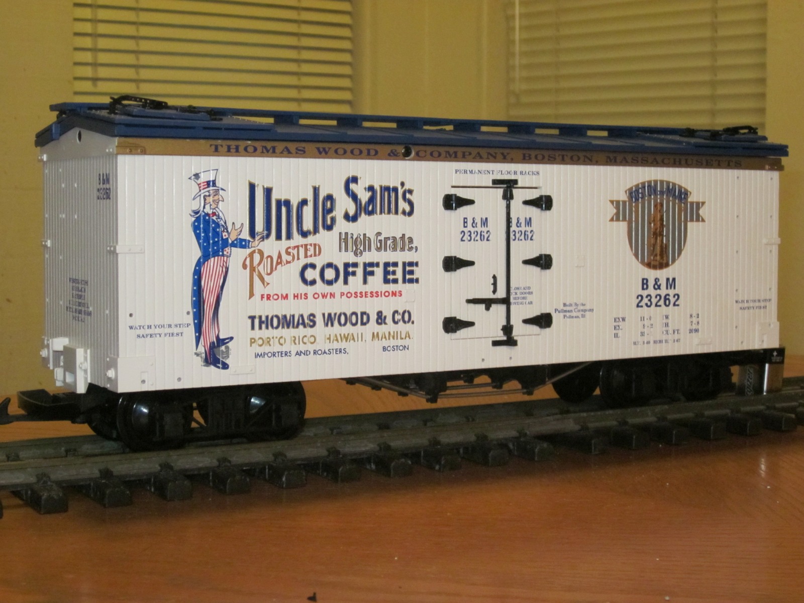 R16349 Thomas Wood Uncle Sams Coffee B&M 23262