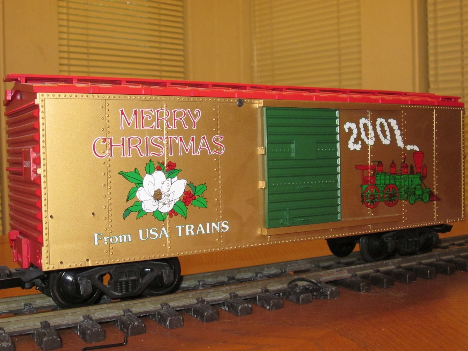 2001 Annual Christmas R13019 Box Car