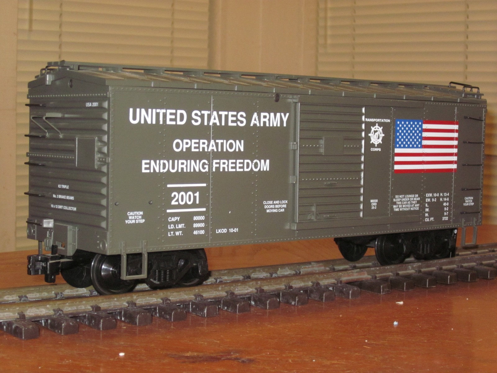 R19072 US Army Operation Enduring Freedom USA 2001