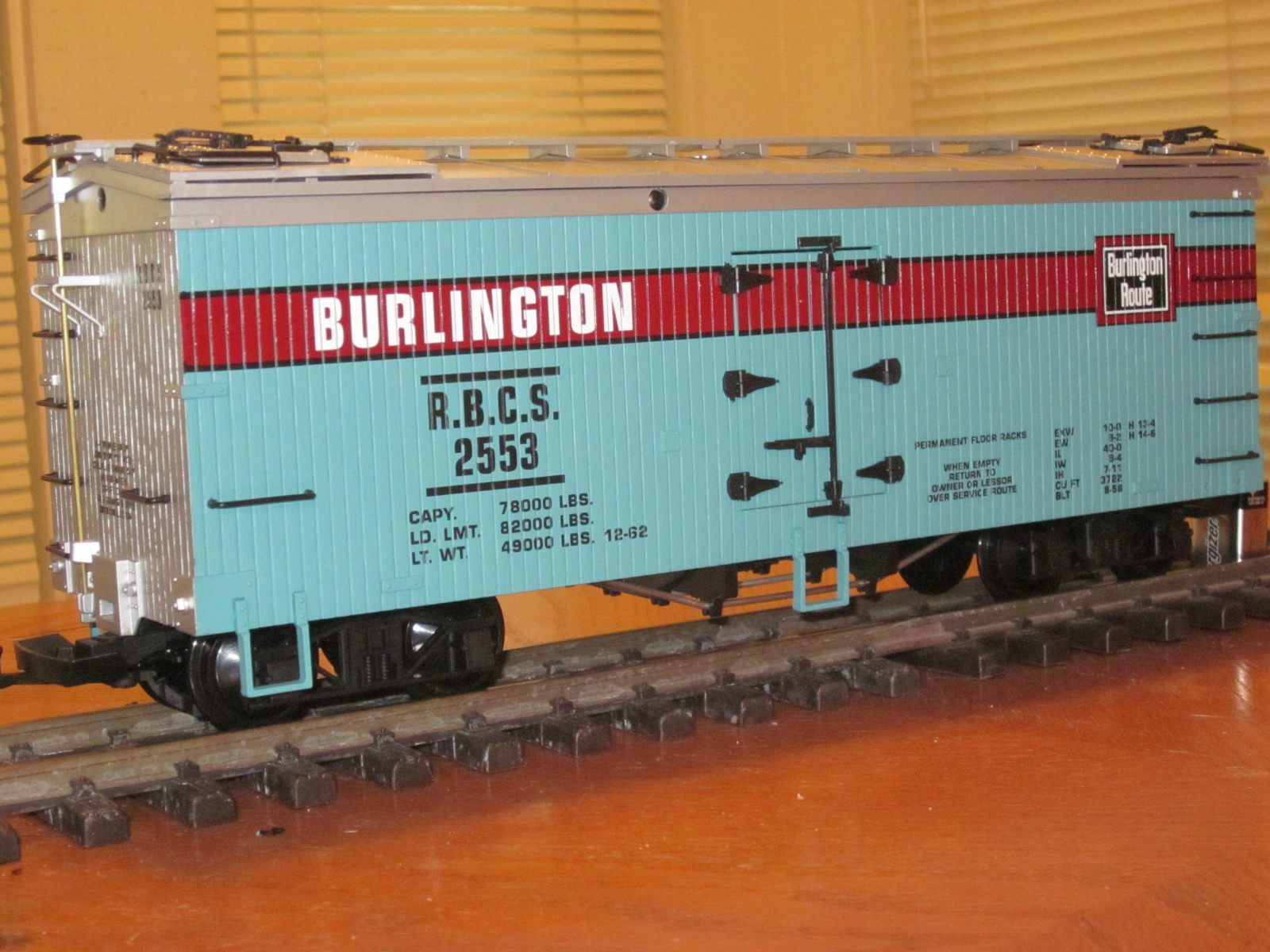R16218 Burlington RBCS 2553
