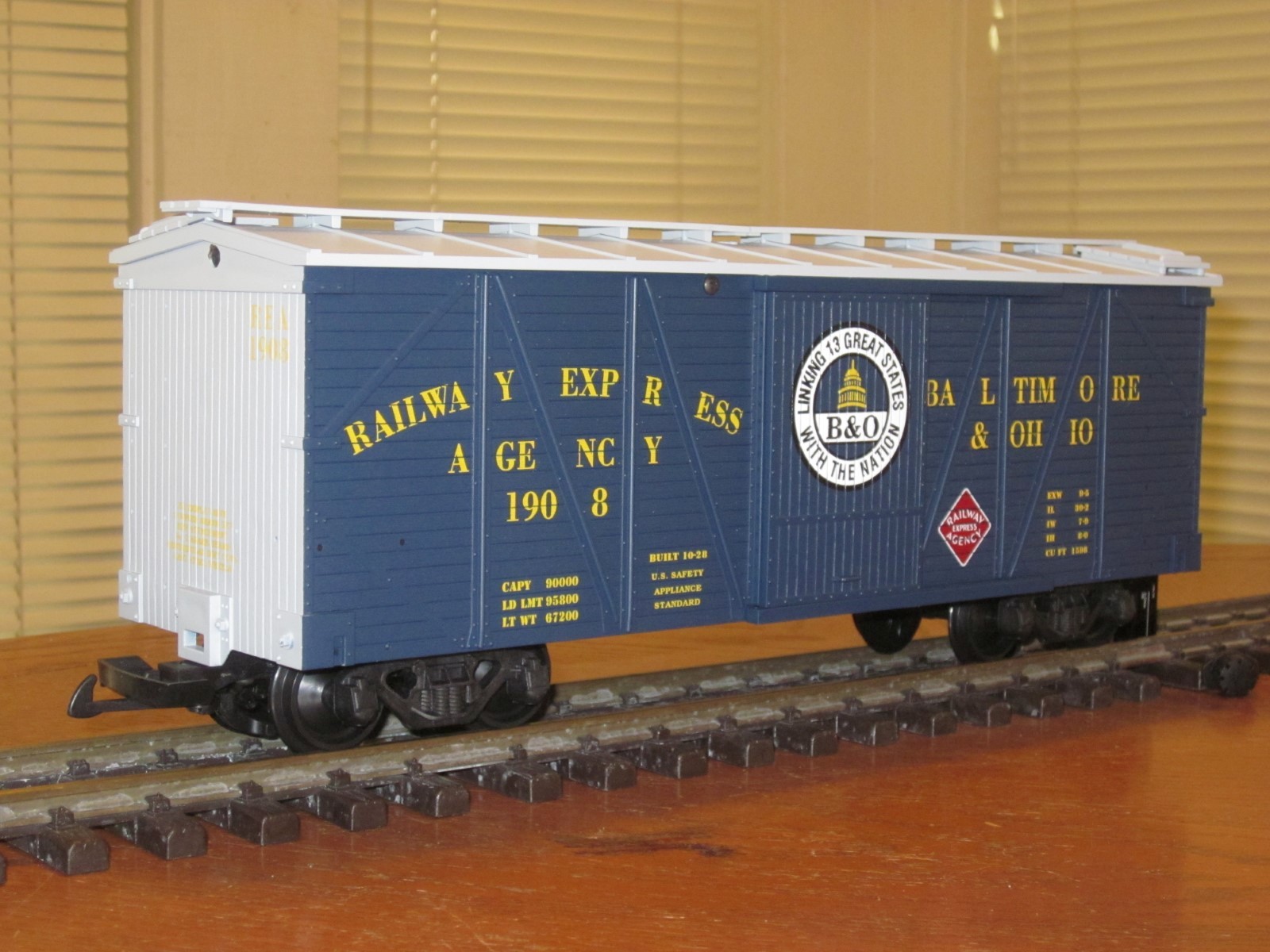 R1411 Baltimore&Ohio Railway Express REX 1908