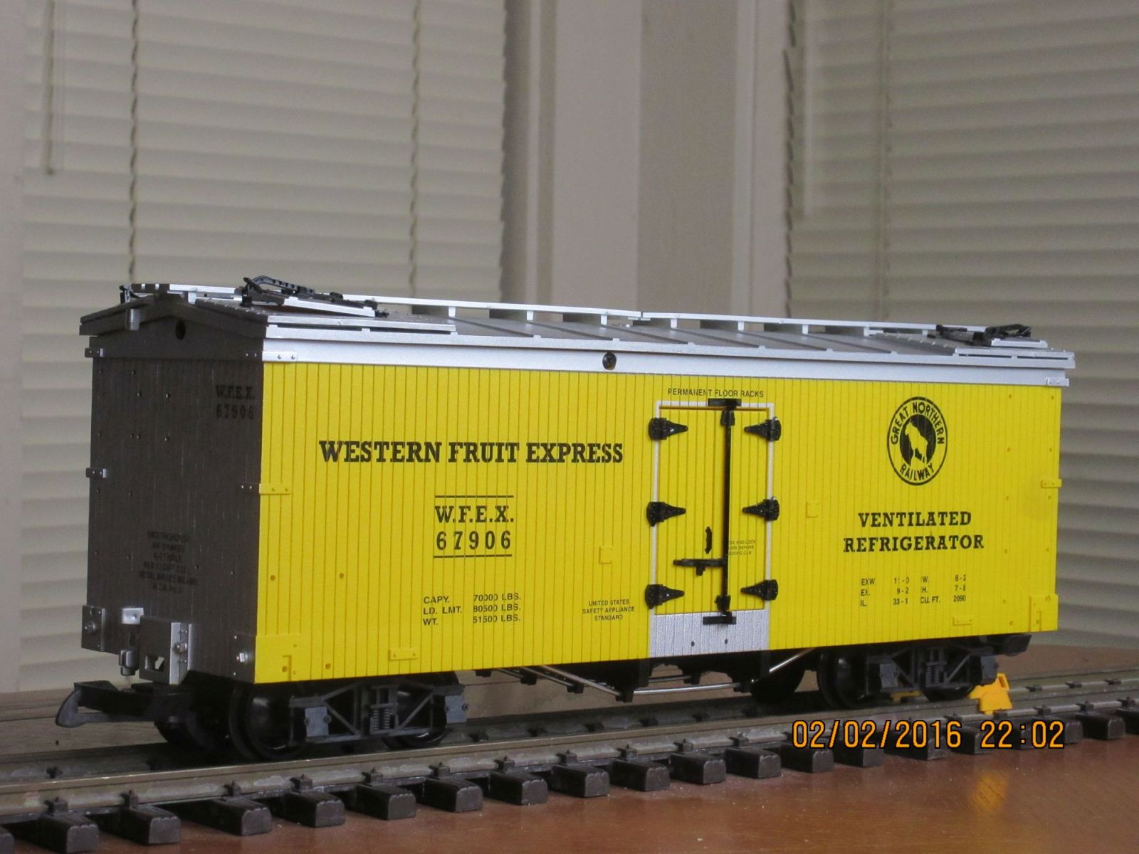 R16494 D Western Fruit Express WFEX 67906