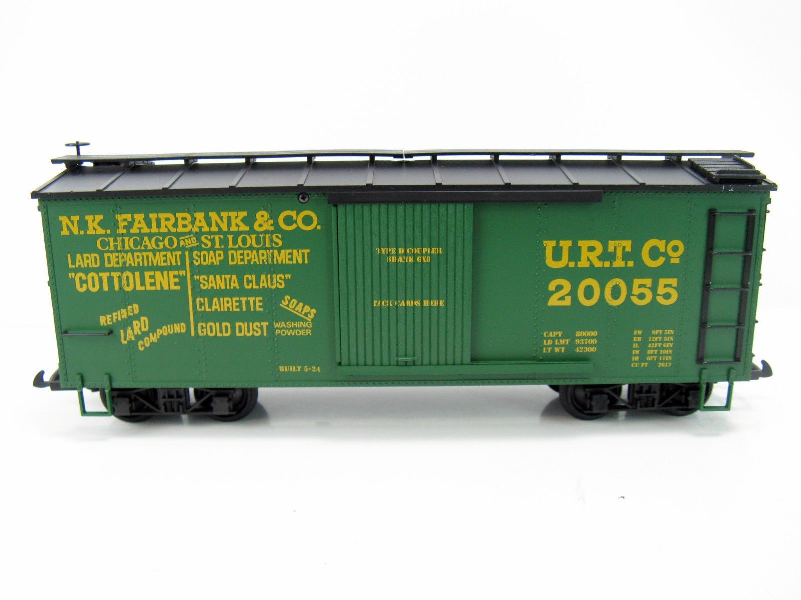 R1984 N. K. Fairbank & Co URT #20055