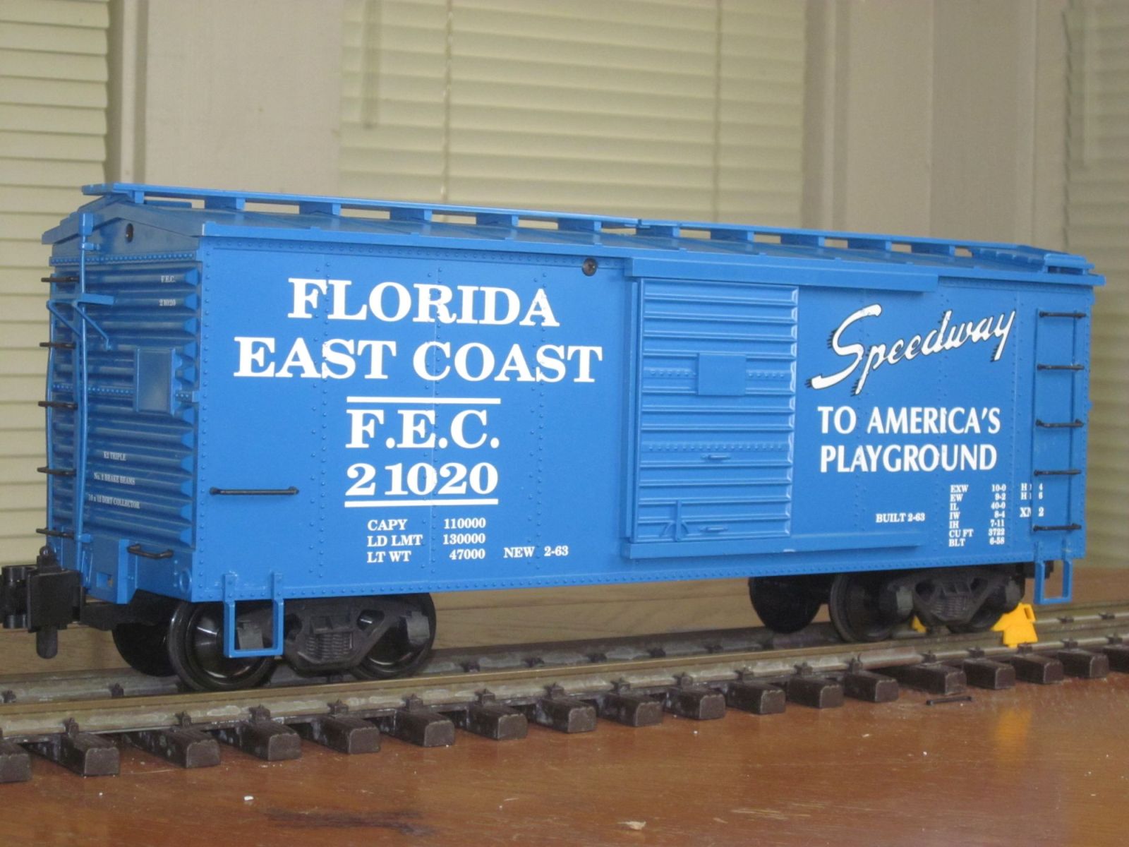 R19011 - Box Car Florida East Coast #21020